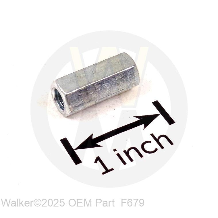 Walker Part # F679 : 1/4-20x7/8" Coupler Nut