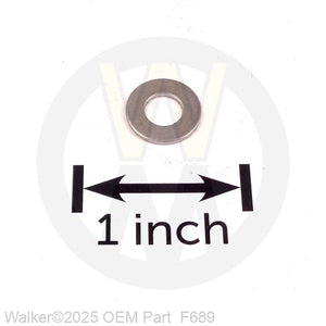 Walker Part # F689 : Washer .500x.252x.040