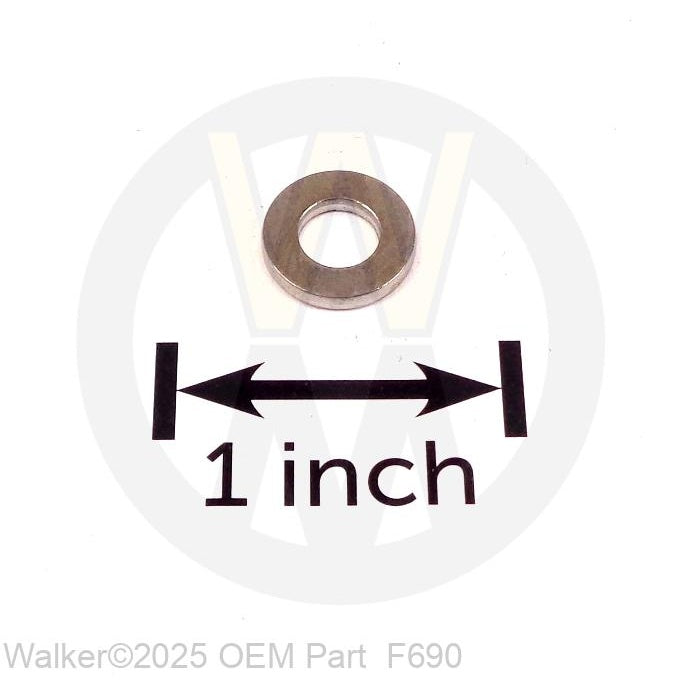 Walker Part # F690 : Washer .500x.261x.075