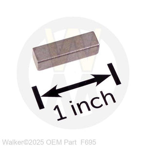 Walker Part # F695 : 1/4x1/4x7/8 Key