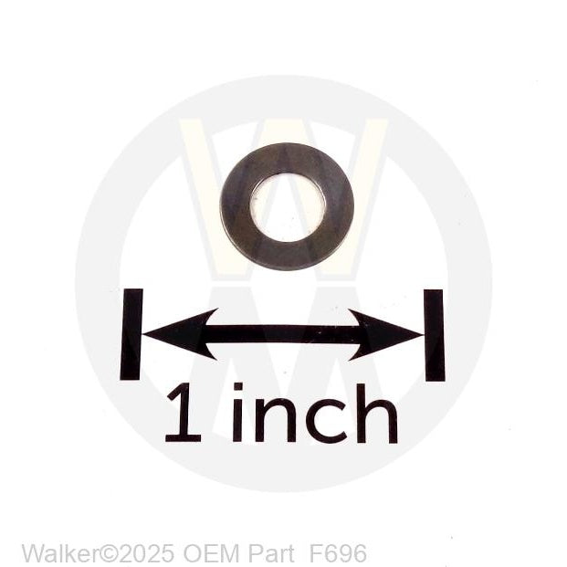 Walker Part # F696 : 1/4x.020 Belleville Washer
