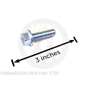 Walker Part # F701 : 3/8-16x1-1/4" Flanged Hex Bolt (Non Serrated)