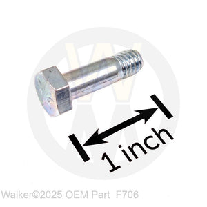 Walker Part # F706 : 5/16-18x1-1/16" Hex Bolt