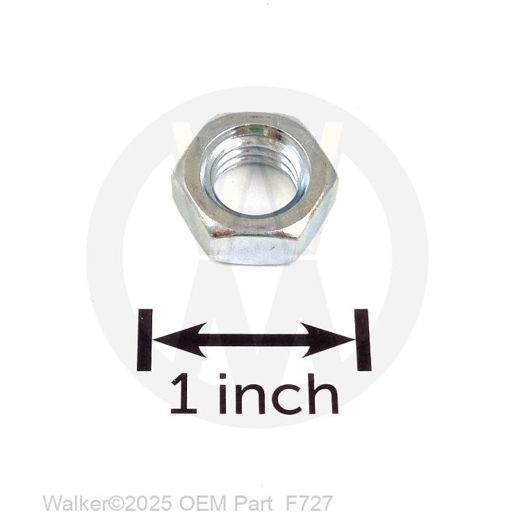 Walker Part # F727 : 1/2-13 Jam Nut
