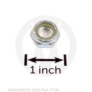 Walker Part # F728 : 1/2-13 Low Profile ESNA