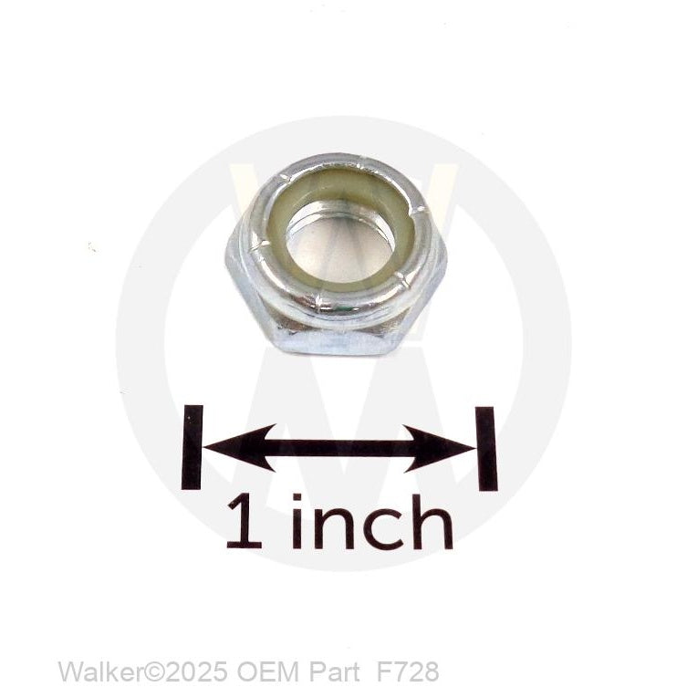 Walker Part # F728 : 1/2-13 Low Profile ESNA