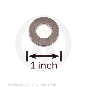 Walker Part # F730 : 1x1/2x.125 Oil Embedded Washer