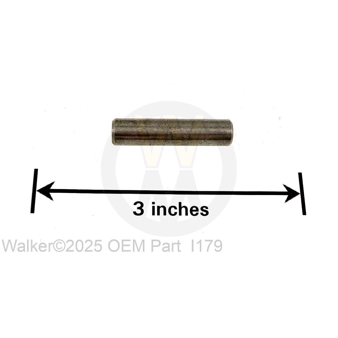Walker Part # I179 : SPRING PIN, PINION SHAFT (661154)