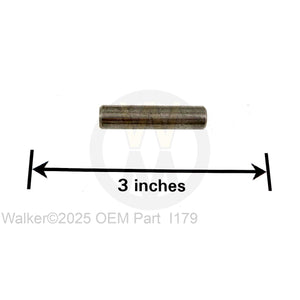 Walker Part # I179 : SPRING PIN, PINION SHAFT (661154)