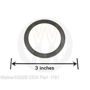 Walker Part # I181 : SHIM, GEARBOX (661146)