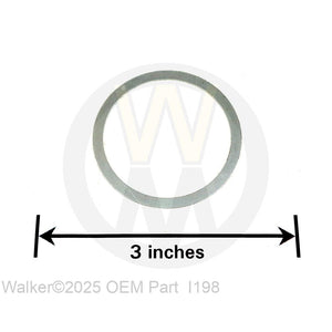 Walker Part # I198 : SHIM, PINION SHAFT (661156)