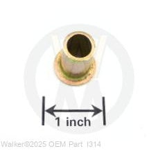 Walker Part # I314 : Wear Tube (666844) ROTARY BROOM