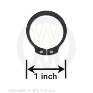 Walker Part # I331 : SNAP RING (661734)