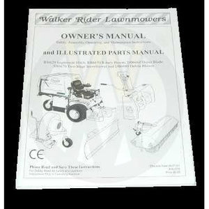 Walker Part # I375 : IMPLEMENT MANUAL