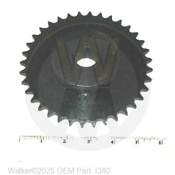 Walker Part # I380 : DRIVE SPROCKET/40B36 (657405)