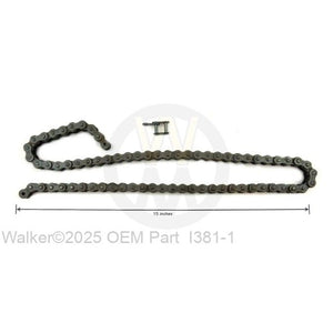 Walker Part # I381-1 : CHAIN #40X70 LINK/BROOM (3300011)