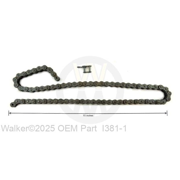 Walker Part # I381-1 : CHAIN #40X70 LINK/BROOM (3300011)