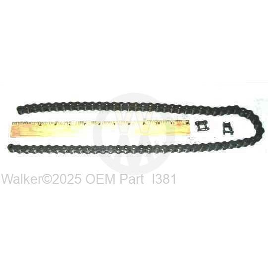 Walker Part # I381 : CHAIN #40x71 LINKS  (661558)