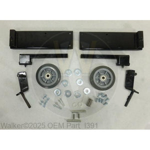 Walker Part # I391 : Gauge Wheels (2x6) W/Sides 47' Broom up to S/N2604585 (9471)