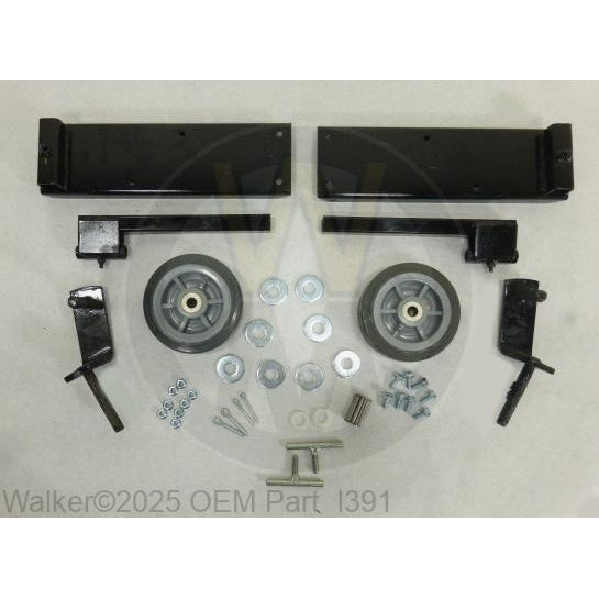 Walker Part # I391 : Gauge Wheels (2x6) W/Sides 47' Broom up to S/N2604585 (9471)