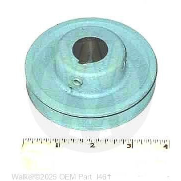 Walker Part # I461 : PULLEY  (MA38 663456)
