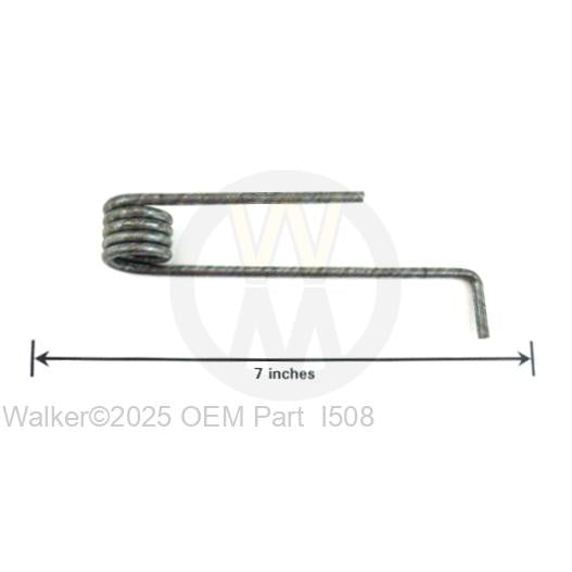 Walker Part # I508 : TORSION SPRING