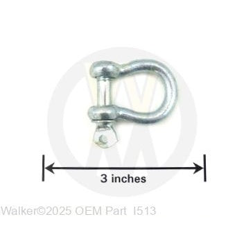 Walker Part # I513 : CLEVIS 1/4 BODY 5/16 PIN