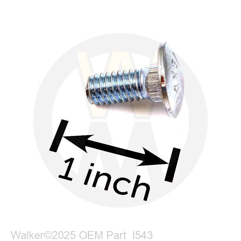 Walker Part # I543 : Carriage Bolt, 5/16x3/4 (0300002)