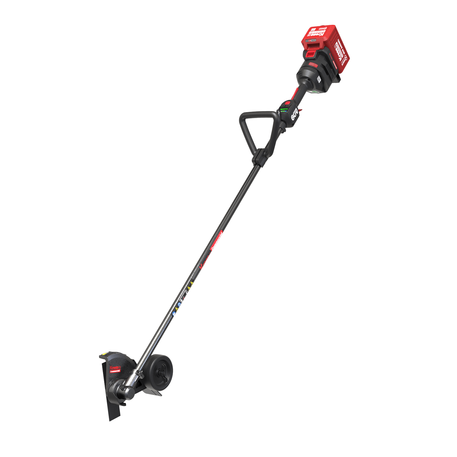 Kress KC150.9 60V commercial straight-shaft lawn edger