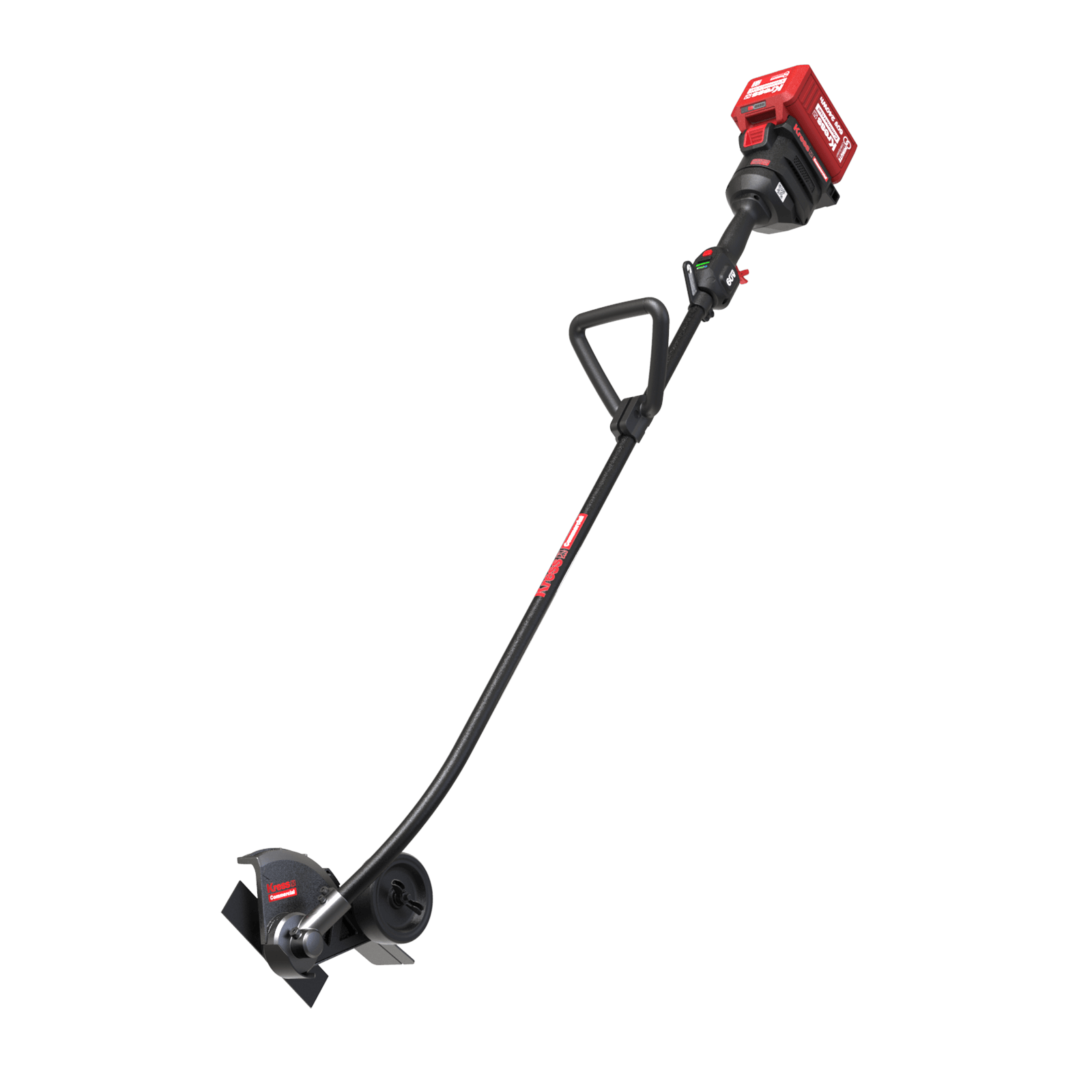 Kress KC151.9 60V commercial curved-shaft lawn edger