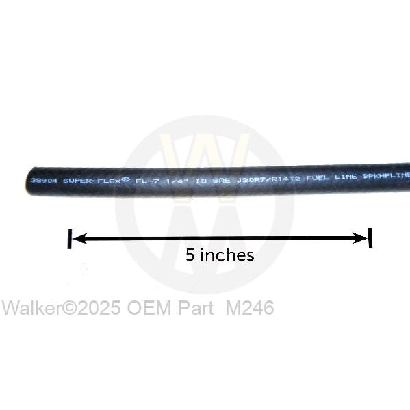 Walker Part # M246 : Fuel Line Nitrile (1/4)