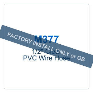 Walker Part # M377 : 1/2" Clear PVC Wire Hose