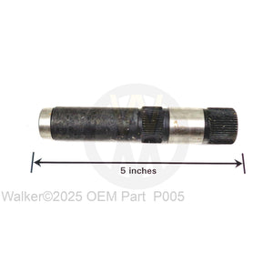 Walker Part # P005 : INPUT SHAFT (P#776040A)