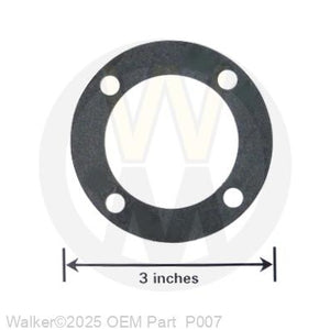 Walker Part # P007 : GASKET, CAP (P#788030)