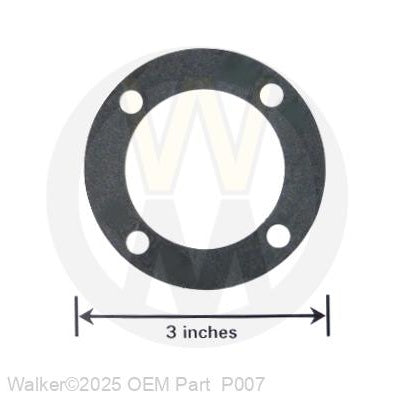 Walker Part # P007 : GASKET, CAP (P#788030)