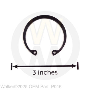 Walker Part # P016 : SNAP RING (P#792119)