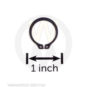 Walker Part # P032 : SNAP RING, GEAR RET.(P#788018)