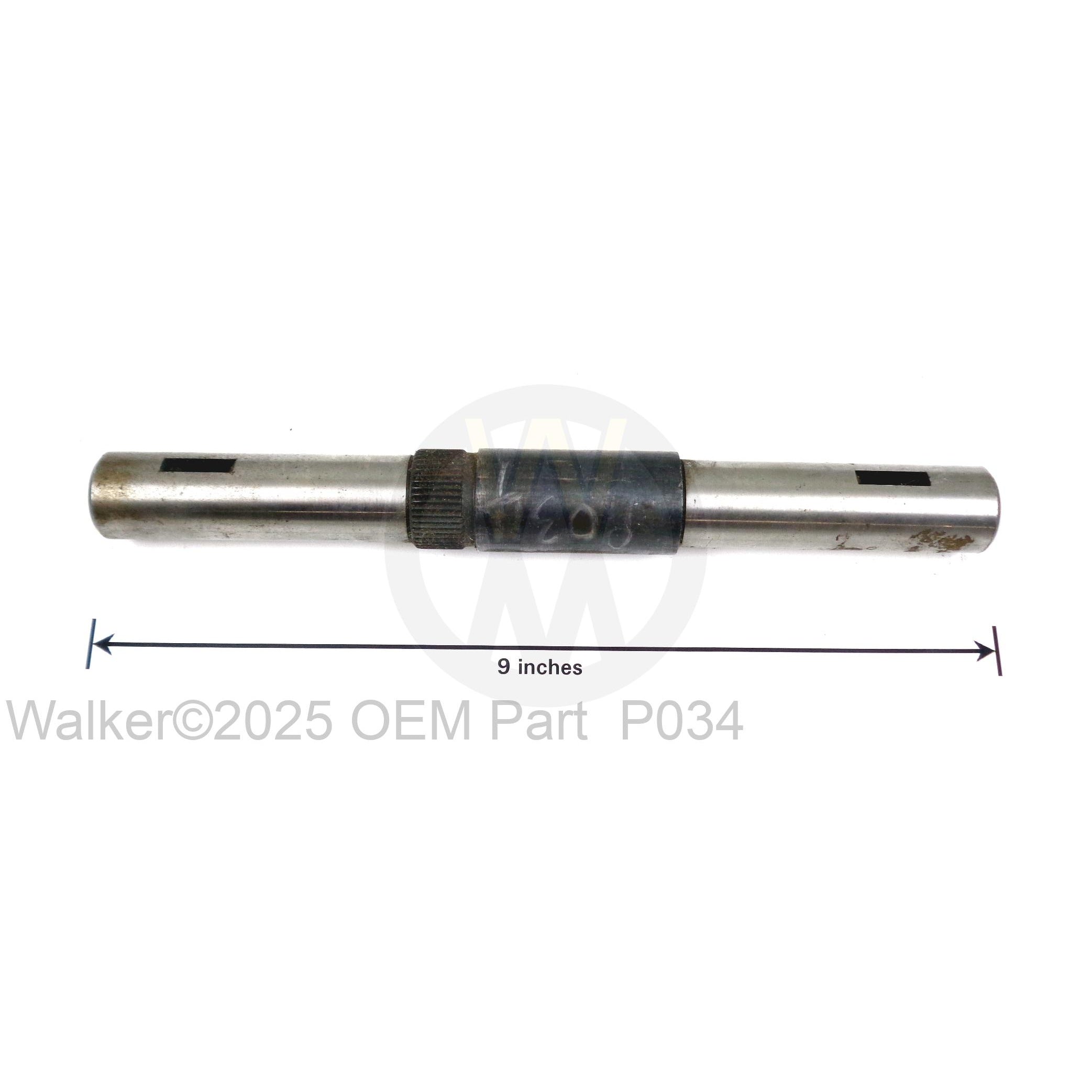 Walker Part # P034 : INPUT SHAFT (P#776270)