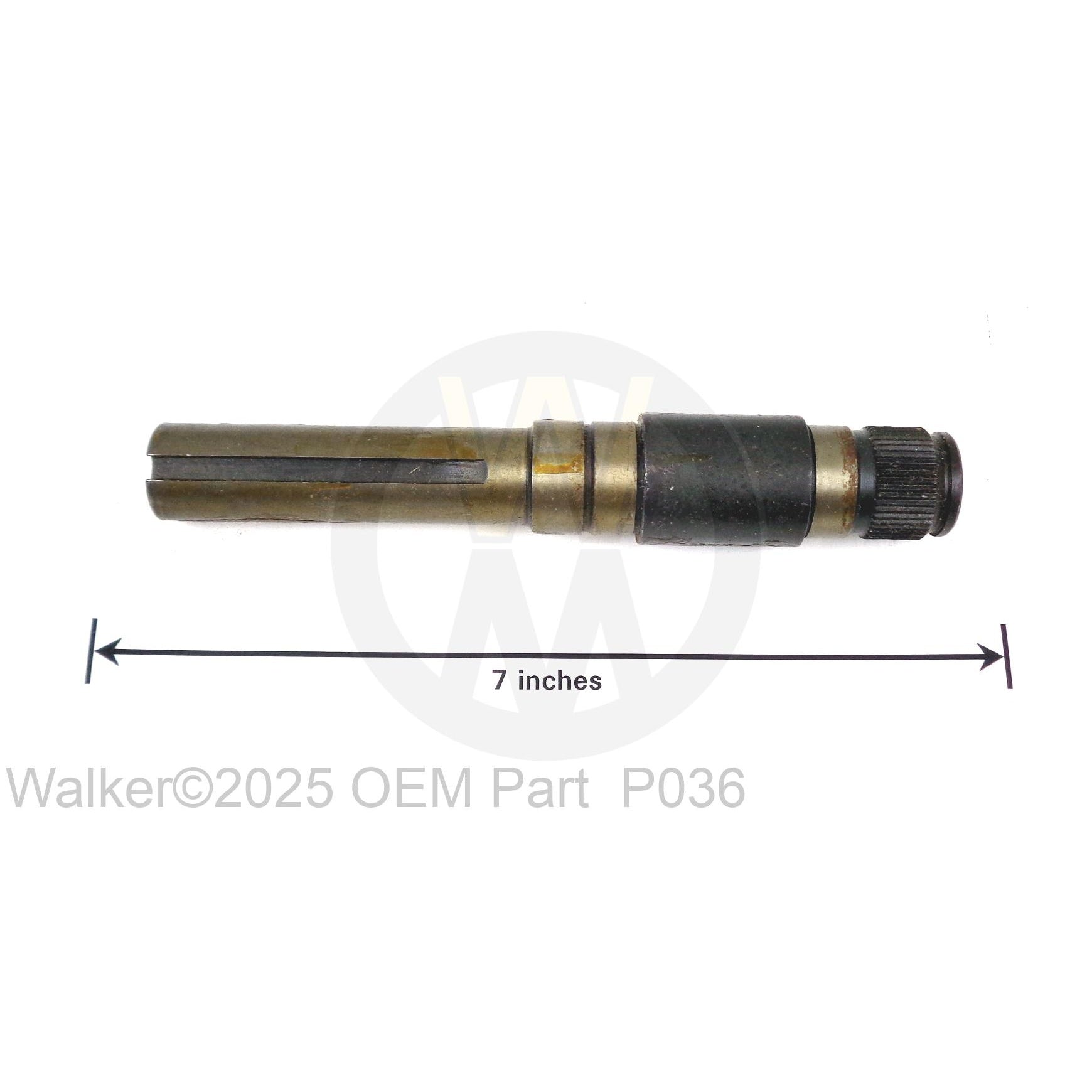 Walker Part # P036 : OUTPUT SHAFT (P#776271)