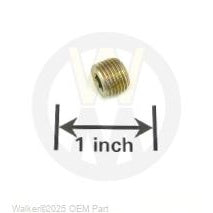 Walker Part # P041 : (SU5029-19) Plug, Cover (P#28534)
