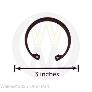 Walker Part # P052 : (NR) SNAP RING, BRNG RET (P#788080)