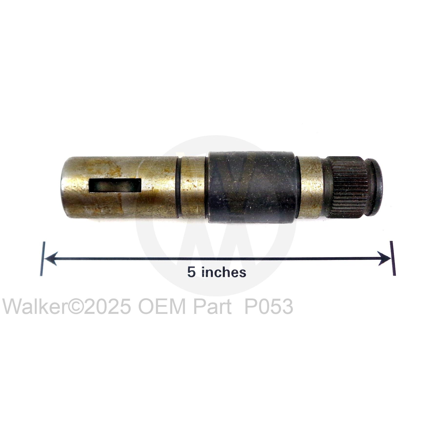 Walker Part # P053 : OUTPUT SHAFT, 1-1/8 SHLDR (P#776383)
