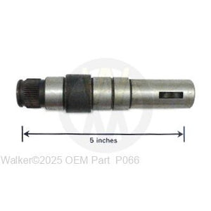 Walker Part # P066 : Input Shaft (7569-P1)