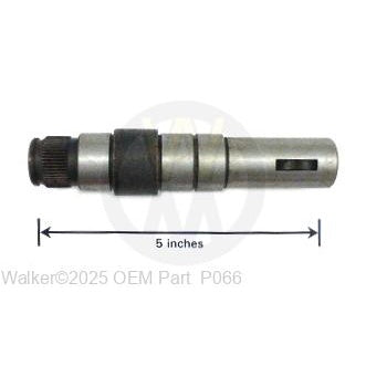 Walker Part # P066 : Input Shaft (7569-P1)