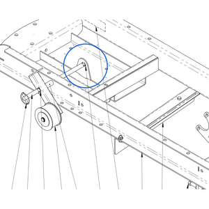 EcoLawn Q-0006 Snap Retaining Ring 1/2" (SR310050) — Main Frame replacement part for ECO Series top dressers