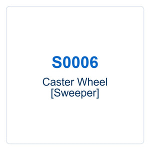 Walker Part # S0006 : Caster Wheel [Sweeper]
