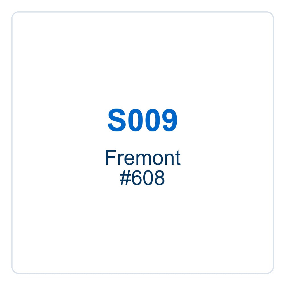 Walker Part # S009 : Fremont #608