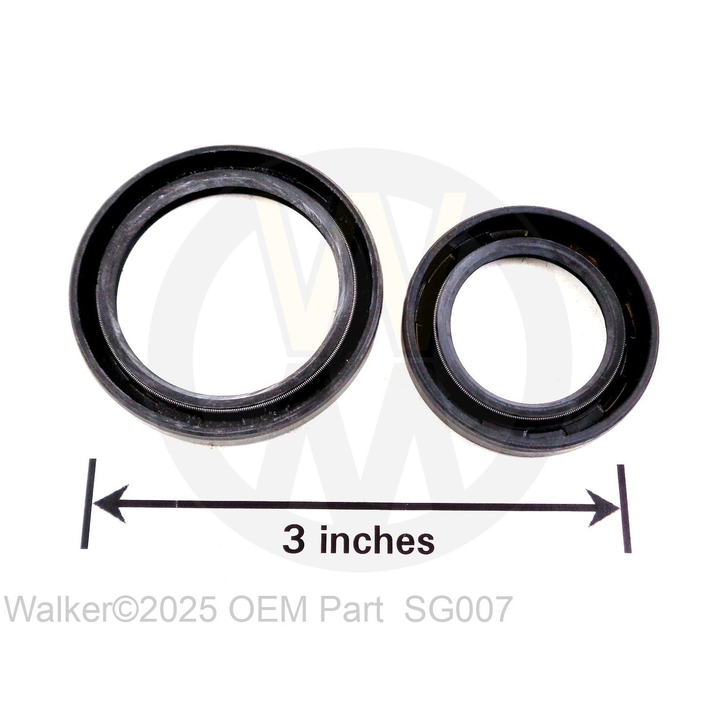 Walker Part # SG007 : SEAL KIT (8052 SPINDLE)