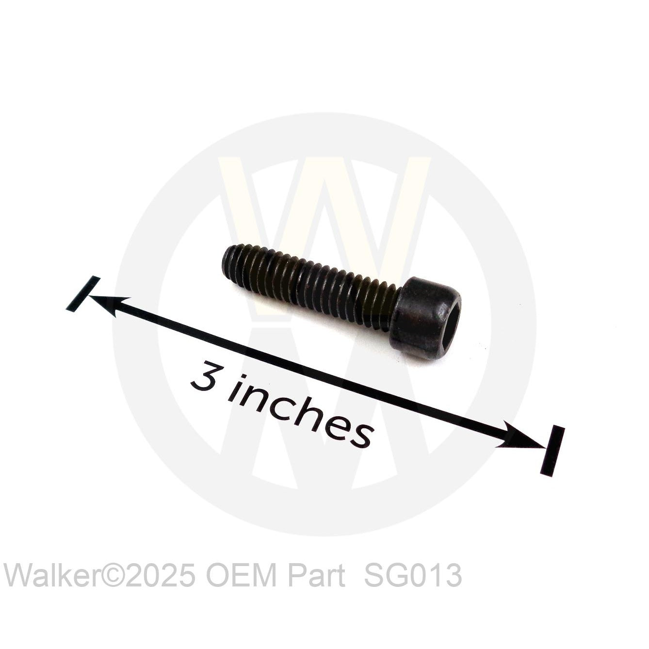 Walker Part # SG013 : 5/16-18x1.25 SHC BOLT