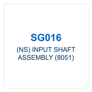 Walker Part # SG016 : (NS) INPUT SHAFT ASSEMBLY (8051)